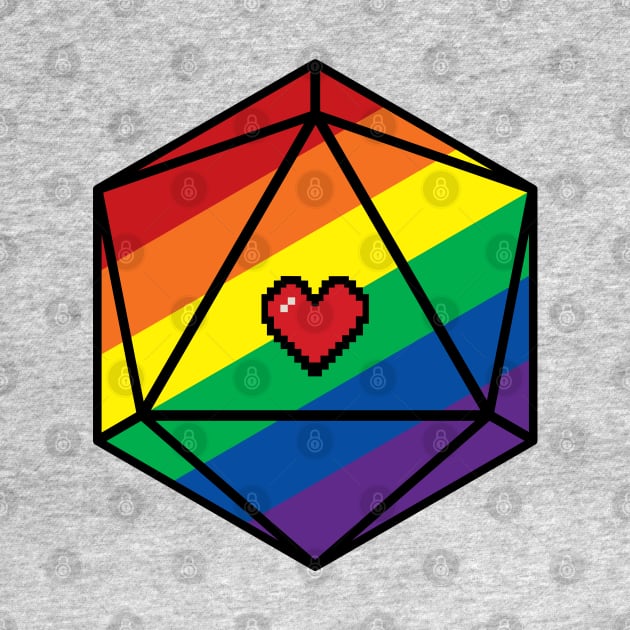 rainbow dice by necroembers art
